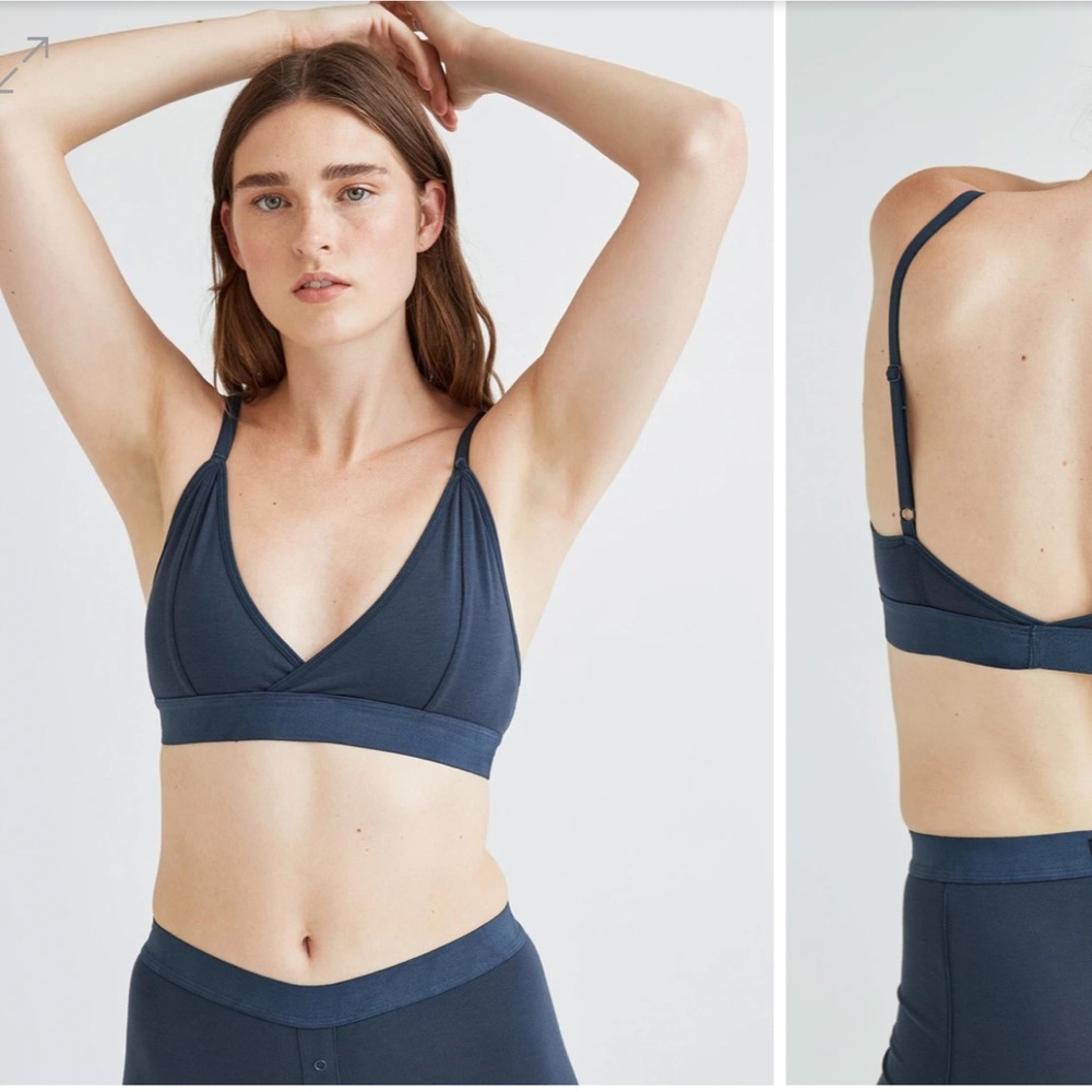 Richer Poorer Classic Bralette Blue Nights